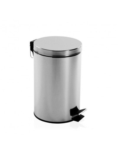 PAPELERA 7 LITROS BRUSHED NICKEL