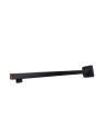 BRAZO DE DUCHA DE 30CM NEGRO MATE